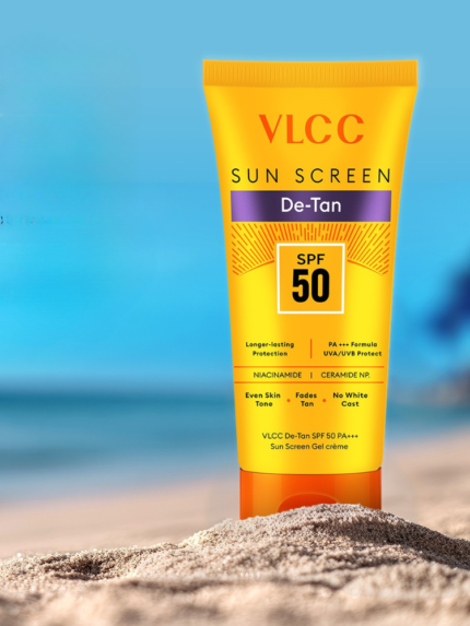 De Tan SPF 50 Sunscreen Gel Crème - 50 g